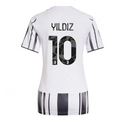 Ženski Nogometni dresi Juventus Kenan Yildiz #10 Domači 2025-26 Kratek Rokav Ženski Nogometni dresi Juventus Kenan Yildiz #10 Domači 2025-26 Kratek Rokav